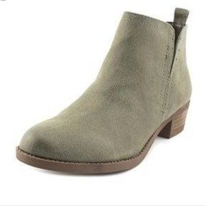 Olive green Carlos Santana Booties